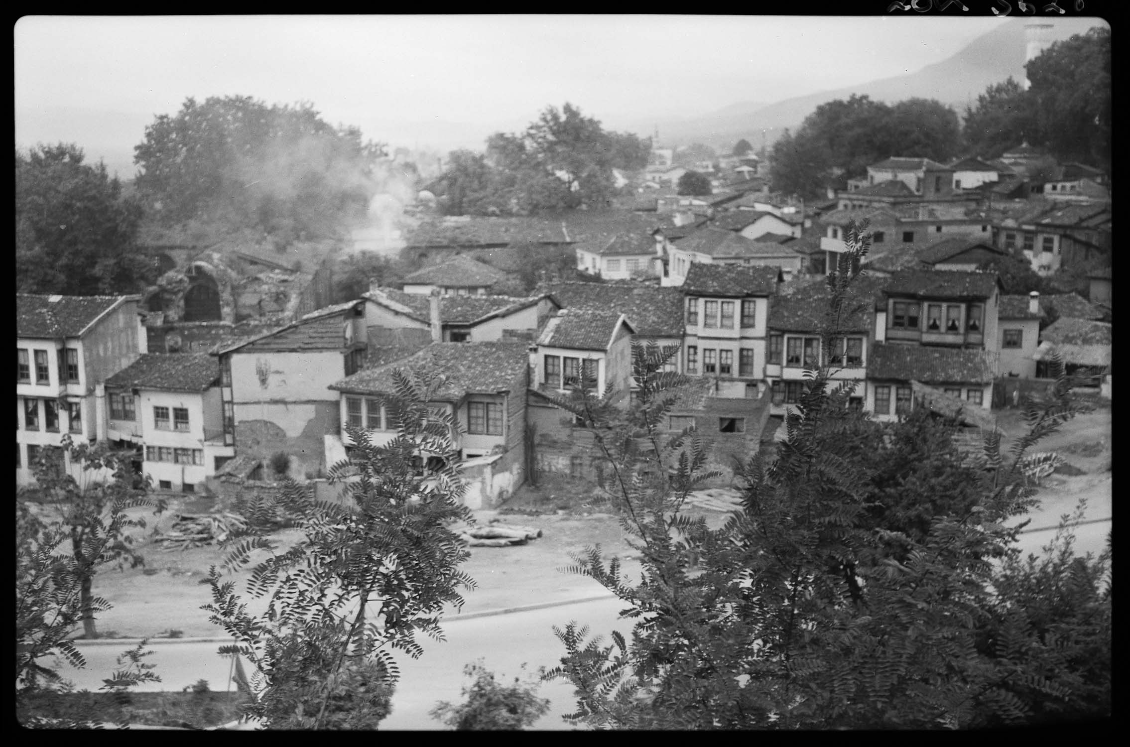 Ensemble de maisons anciennes